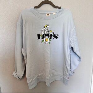 Levi's Soft Blue Crewneck